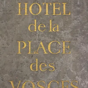 3* Hotel Boutique De La Place Des Vosges